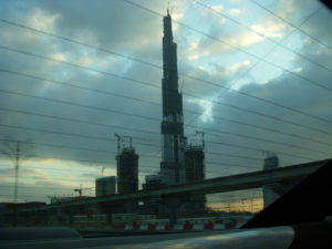 Burj Kalifa em construção (2008)